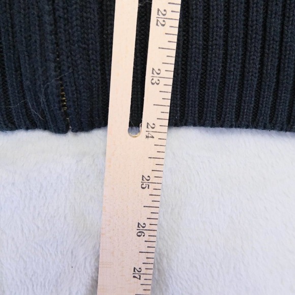 Polo Ralph Lauren Mens Sweater M Shawl Cardigan Naval Nautical Cable Knit - Picture 12 of 13